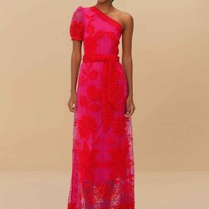 cherry red dress maxi Cherry Kisses Maxi Dress Red Size L